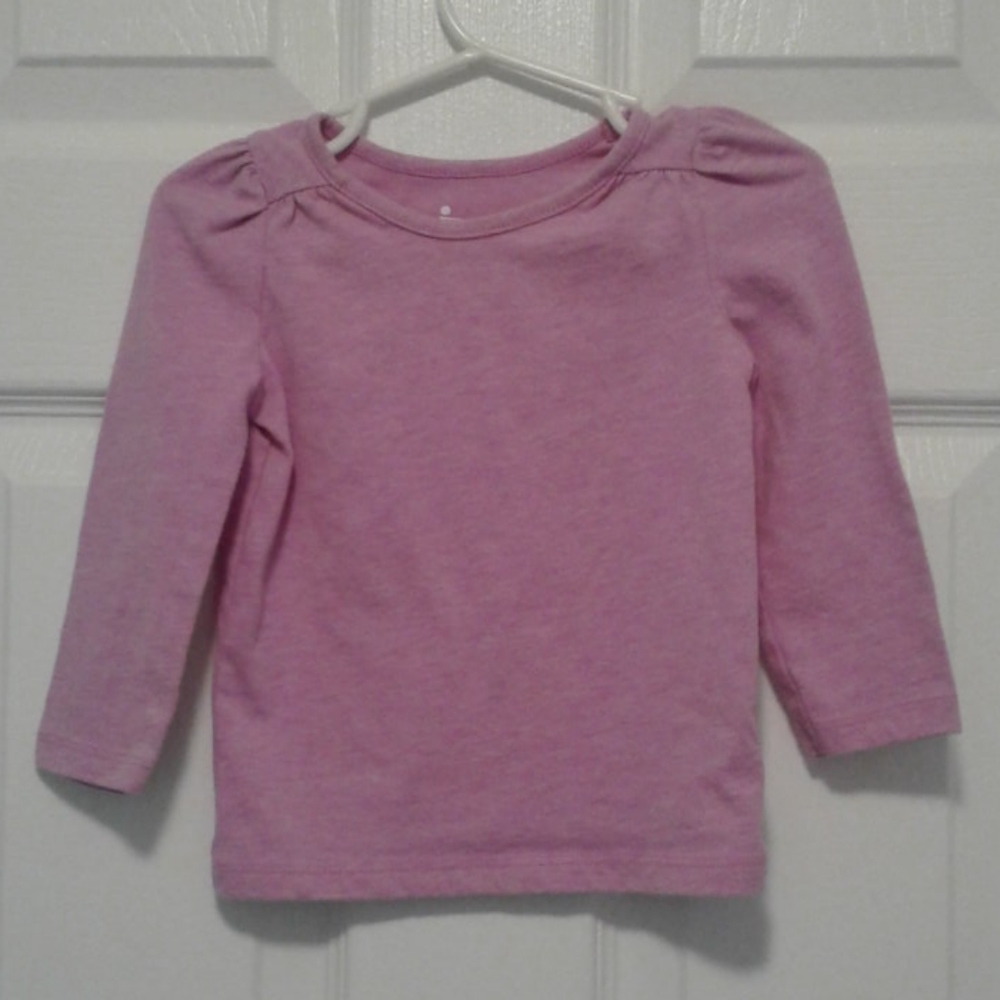 Girls cotton long sleeve shirt
